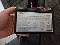 APC 600VA/330W UPS Battery Backup with Surge Protection, 7 Outlets and USB Charging