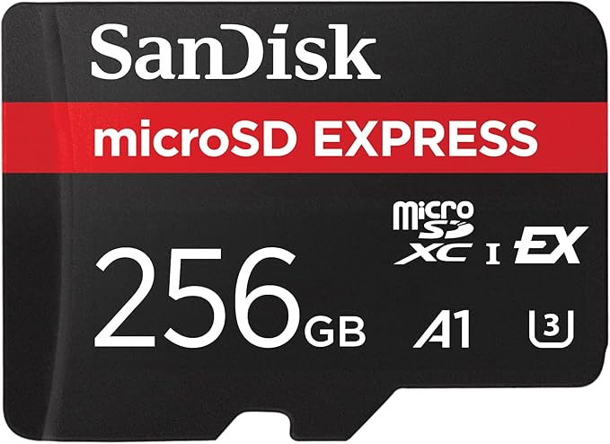 SanDisk 512GB microSD Express Card for Nintendo Switch 2, Up to 880MB/s Read, 650MB/s Write, U3, C10