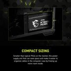 MSI MAG A750GL PCIe 5 750W Fully Modular 80+ Gold ATX Power Supply