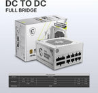 MSI MAG A750GL PCIe 5 750W Fully Modular 80+ Gold ATX Power Supply