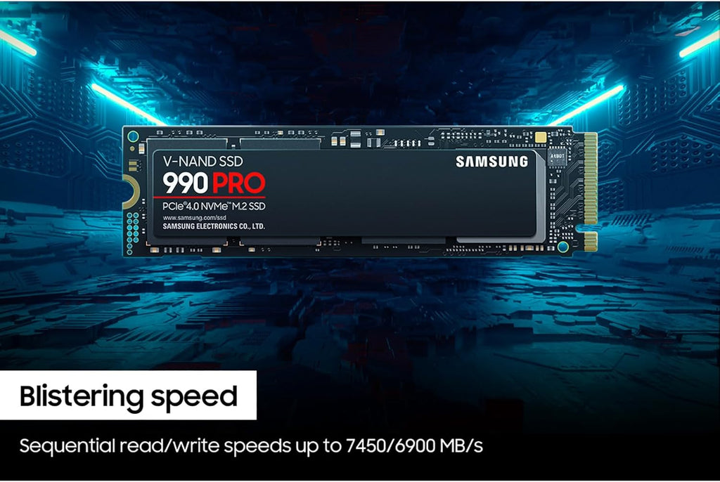 Samsung 990 PRO 2TB NVMe M.2 PCIe Gen4 Internal SSD