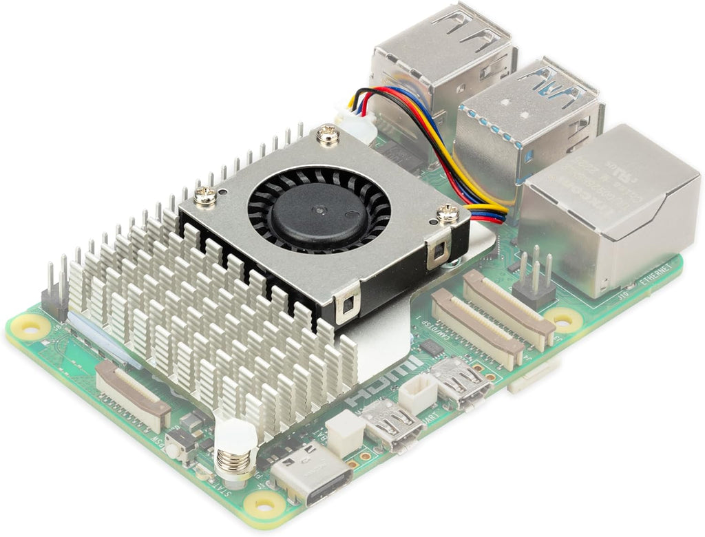 Raspberry Pi 5 Active Cooling Fan for Development Kits
