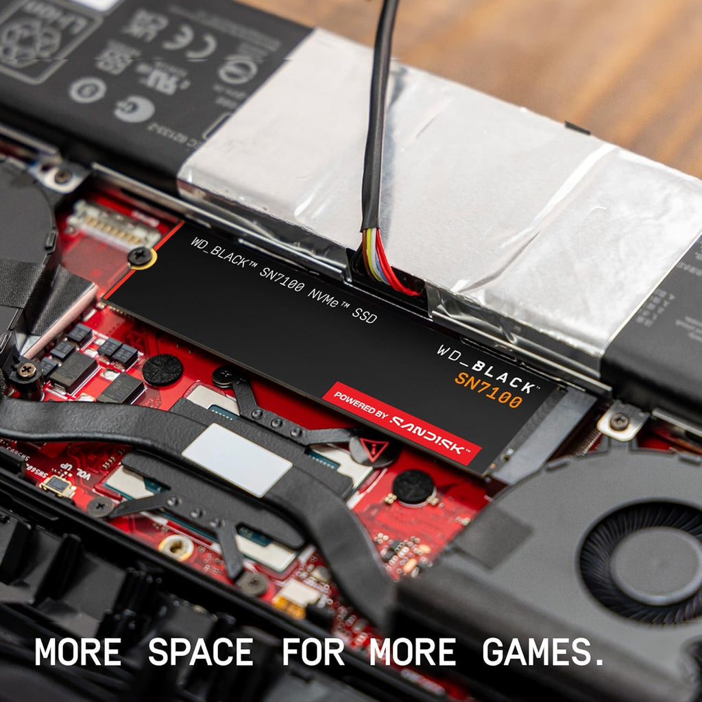 WD_BLACK SN7100 2TB NVMe PCIe Gen4 M.2 2280 Internal SSD