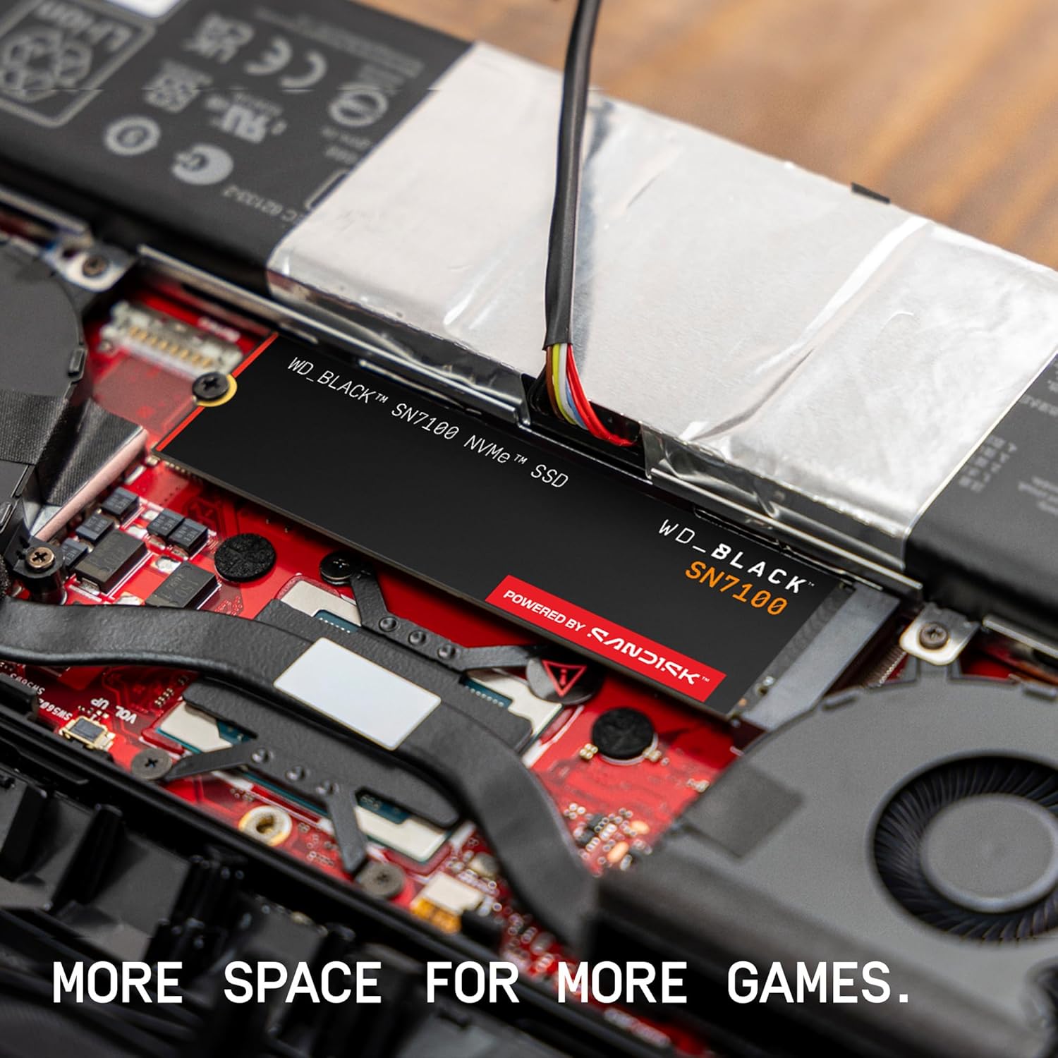 WD_BLACK SN7100 2TB NVMe PCIe Gen4 M.2 2280 Internal SSD
