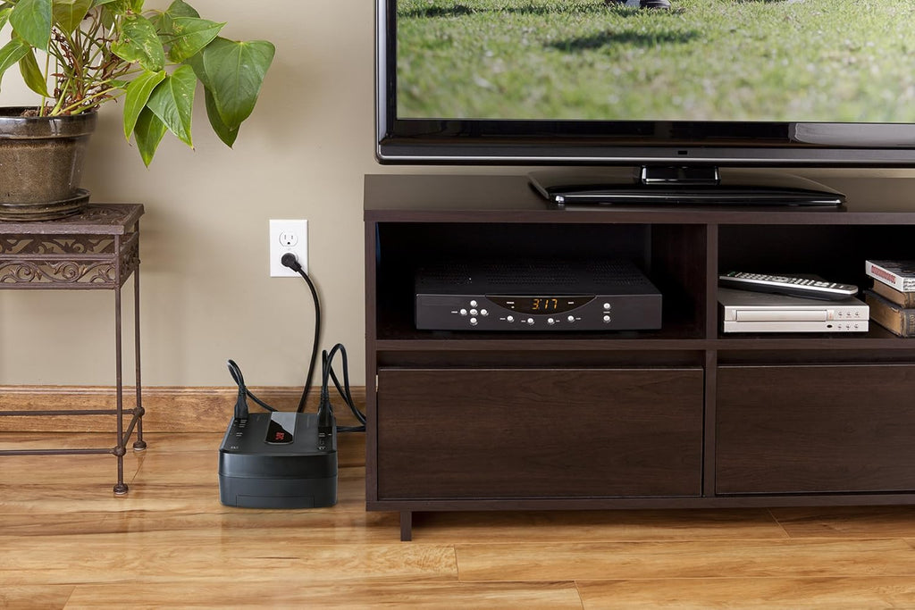 APC 600VA/330W UPS Battery Backup with Surge Protection, 7 Outlets and USB Charging