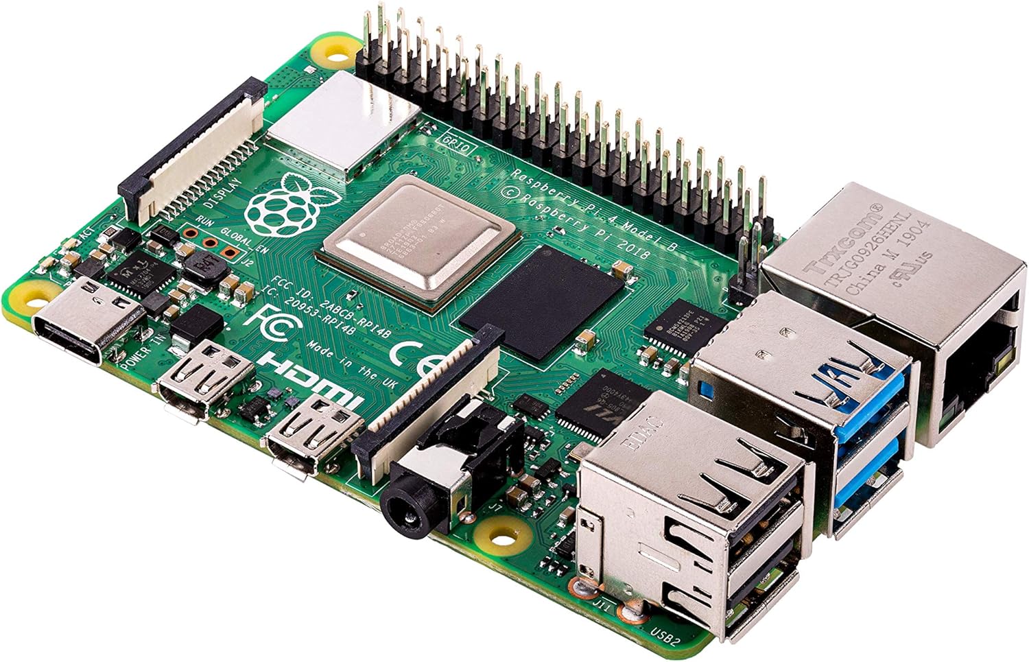 Raspberry Pi 4 Model B 4GB Single Board Computer