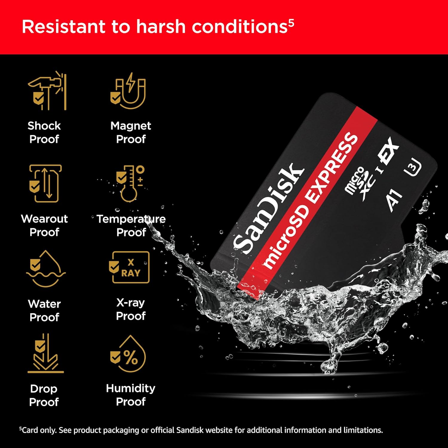 SanDisk 512GB microSD Express Card for Nintendo Switch 2, Up to 880MB/s Read, 650MB/s Write, U3, C10