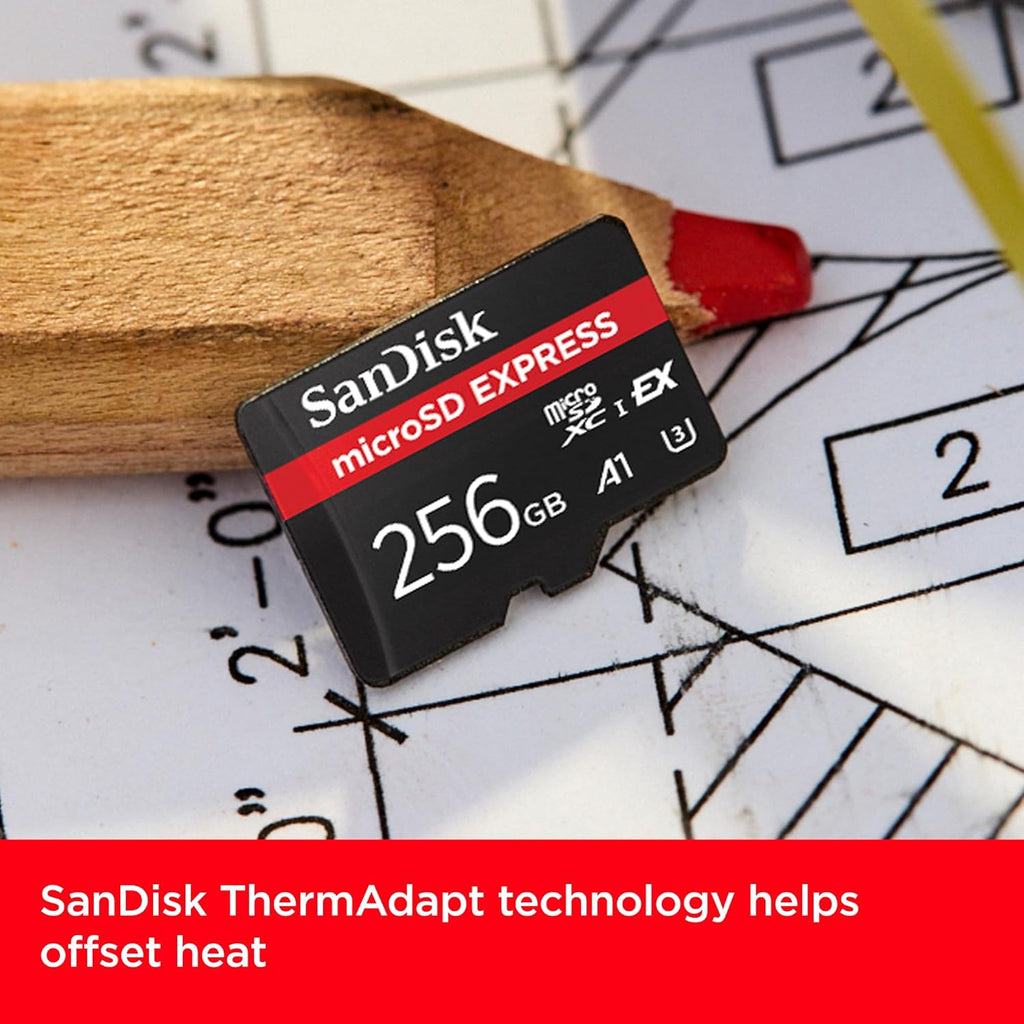 SanDisk 512GB microSD Express Card for Nintendo Switch 2, Up to 880MB/s Read, 650MB/s Write, U3, C10