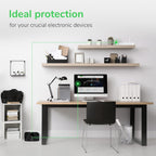 APC 600VA/330W UPS Battery Backup with Surge Protection, 7 Outlets and USB Charging