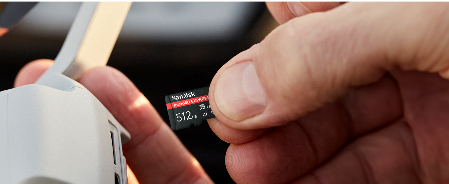 SanDisk 512GB microSD Express Card for Nintendo Switch 2, Up to 880MB/s Read, 650MB/s Write, U3, C10