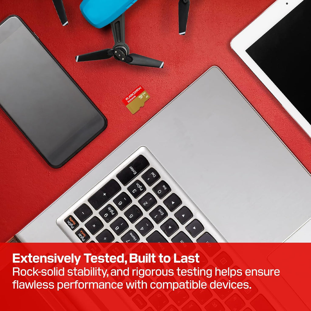 SanDisk Extreme 1TB microSDXC UHS-I Memory Card with Adapter