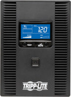 Tripp Lite SMART1500LCD 1500VA 900W Rack-Mount UPS Battery Backup, 8 Outlets, LCD, AVR, 2U Short-Depth