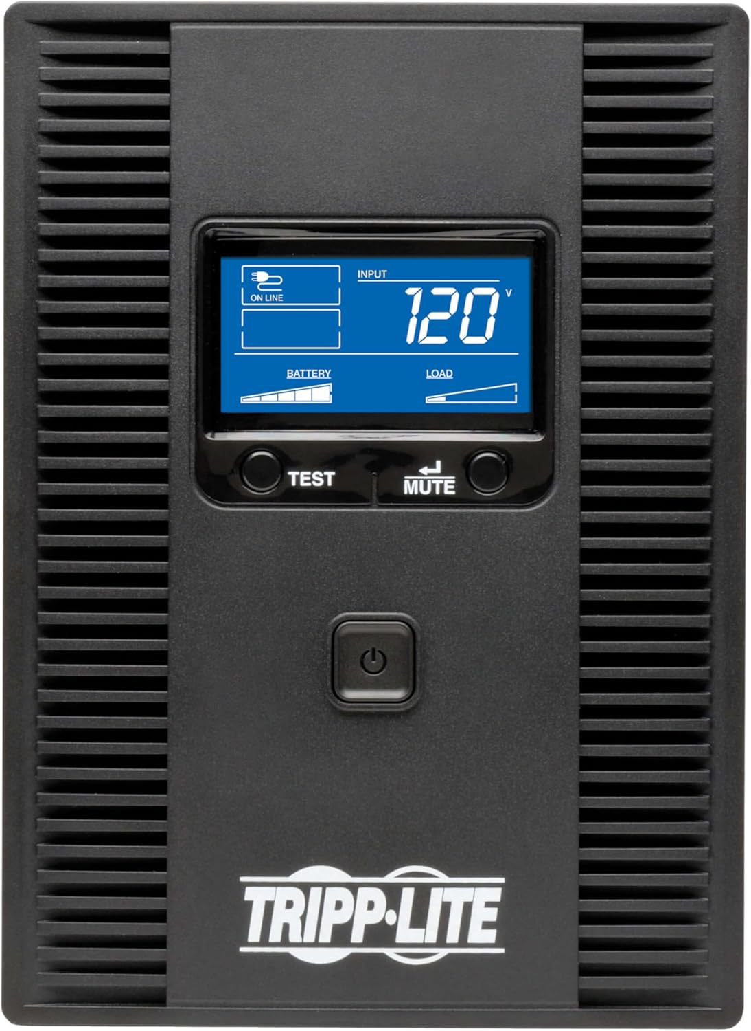 Tripp Lite SMART1500LCD 1500VA 900W Rack-Mount UPS Battery Backup, 8 Outlets, LCD, AVR, 2U Short-Depth