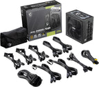MSI MAG A750GL PCIe 5 750W Fully Modular 80+ Gold ATX Power Supply