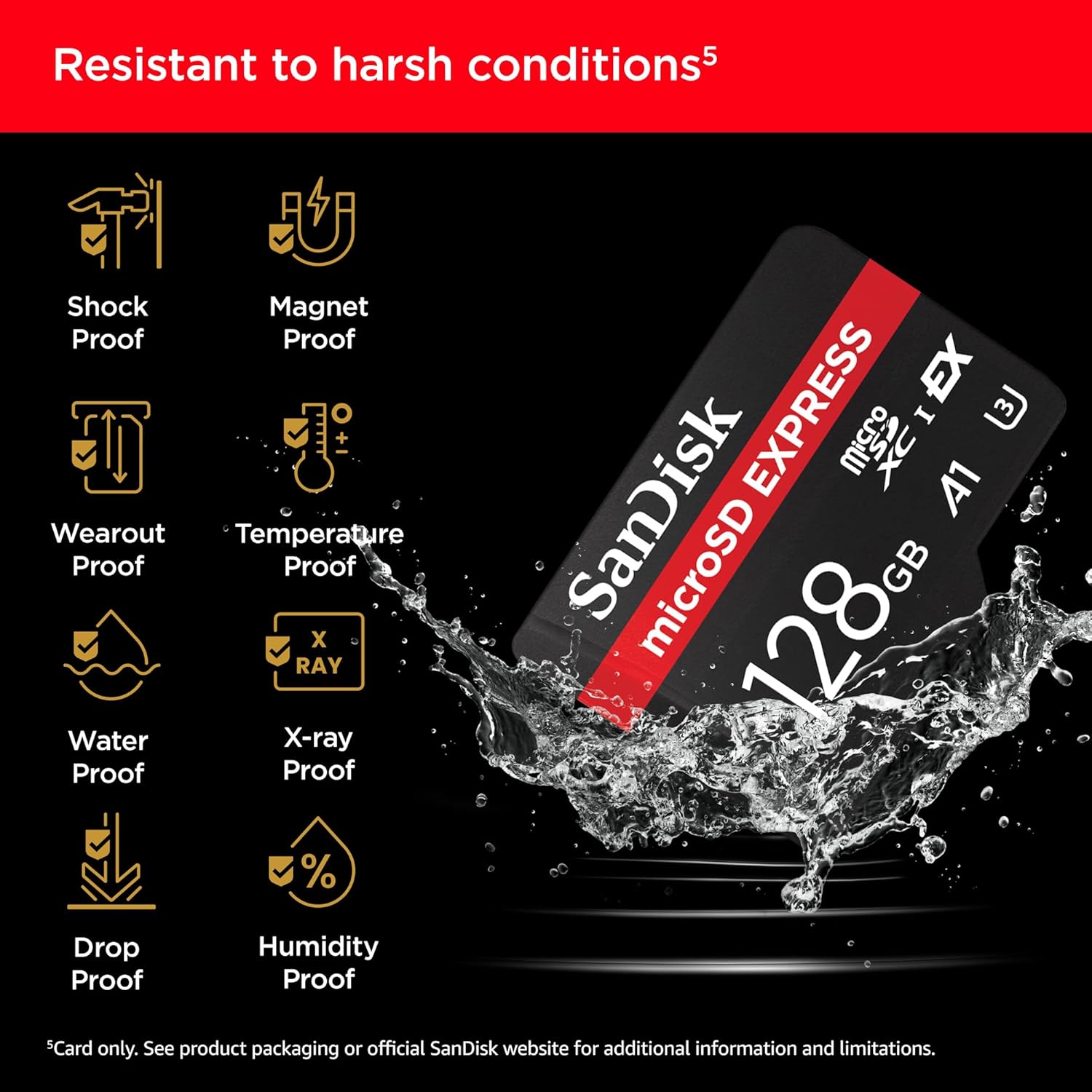 SanDisk 512GB microSD Express Card for Nintendo Switch 2, Up to 880MB/s Read, 650MB/s Write, U3, C10