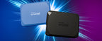 Crucial X10 2TB Portable SSD, USB-C External Solid State Drive, Up to 2,100MB/s, Blue