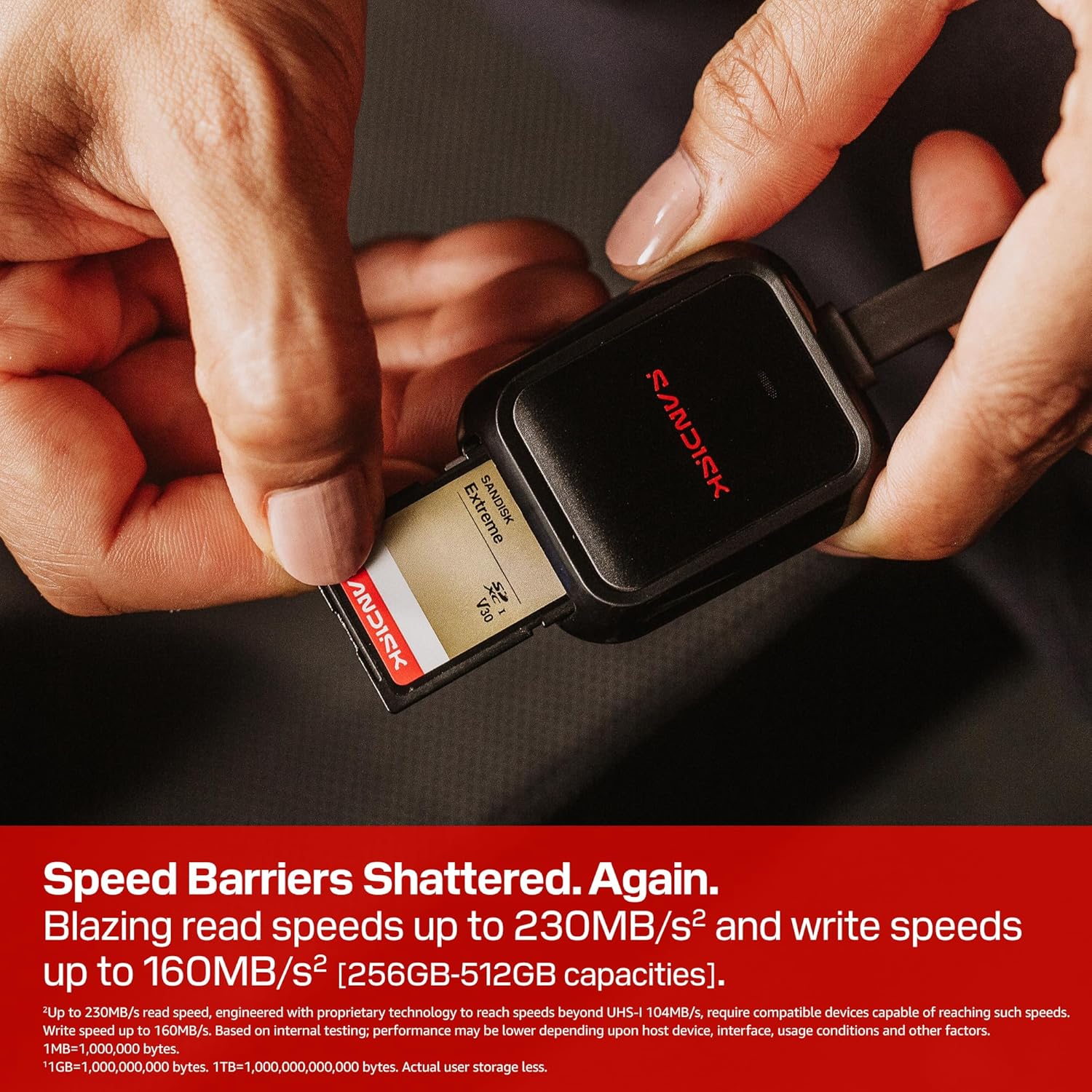 SanDisk Extreme 64GB SDXC UHS-I Memory Card, C10 U3 V30, 4K UHD