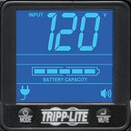 Tripp Lite SMART1500LCD 1500VA 900W Rack-Mount UPS Battery Backup, 8 Outlets, LCD, AVR, 2U Short-Depth
