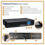 Tripp Lite SMART1500LCD 1500VA 900W Rack-Mount UPS Battery Backup, 8 Outlets, LCD, AVR, 2U Short-Depth